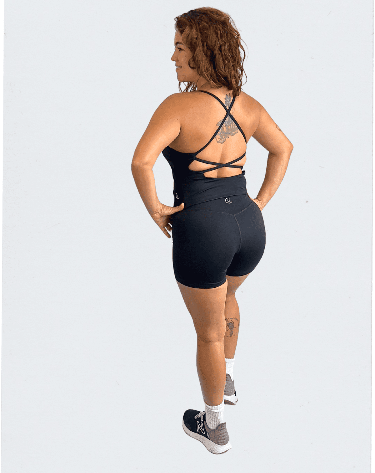 Sculpted Crossback Set – Black — view 2