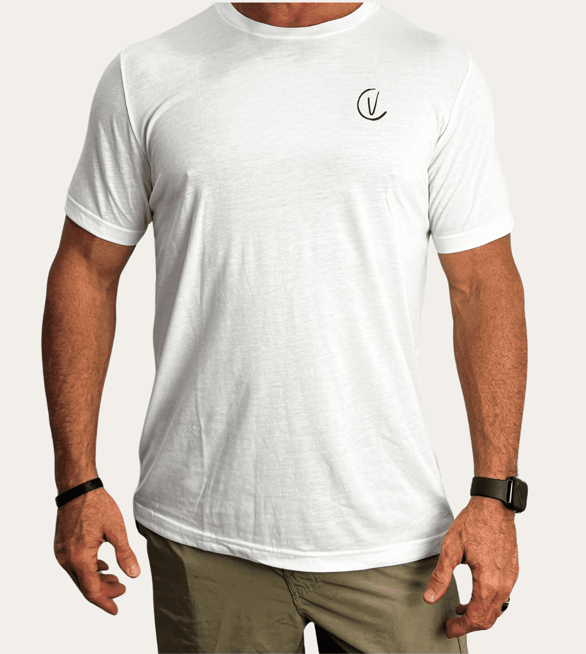 Elevated Ultra Light Tee | White — Certavibe