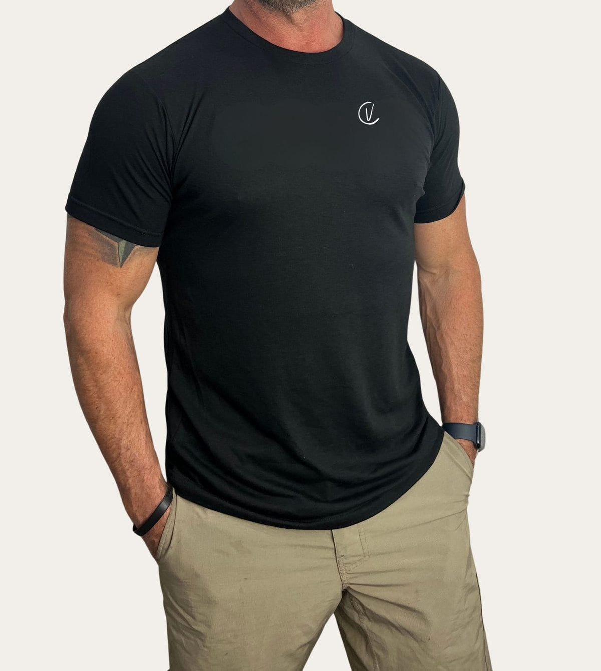 Elevated Ultra Light Tee | Black — Certavibe