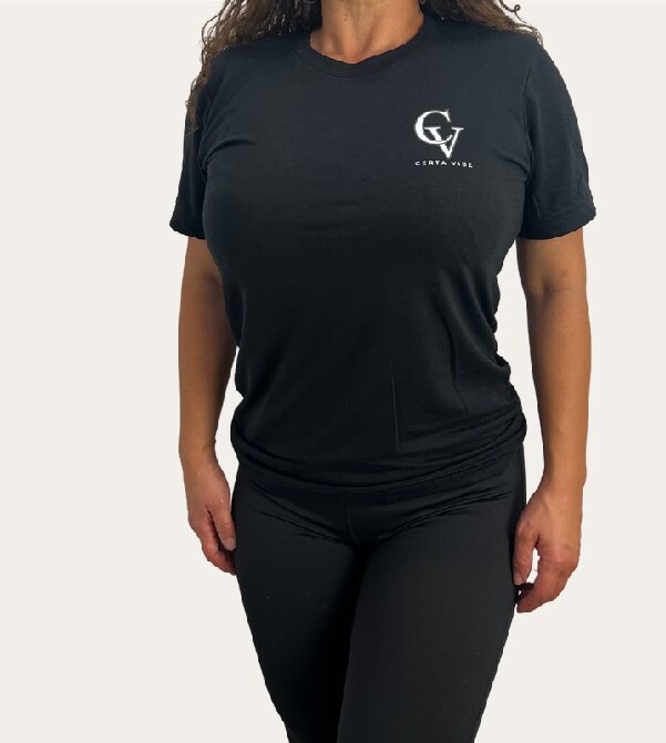 Ultra Light and Soft. Unisex. Black Small T-Shirt