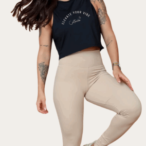 Cropped Tank- Elevate Your Vibe